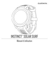 Garmin Instinct Solar linija Surf Le manuel du propriétaire