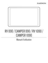 Garmin Camper 1090 Le manuel du propriétaire