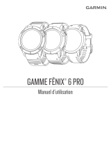 Garmin fenix6 - Pro Solar Edition Manuel utilisateur