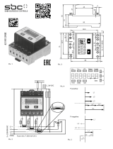 SBC Bidirectional 3-phase-energy-meter AWD3 Mounting Instructions & Users Guide