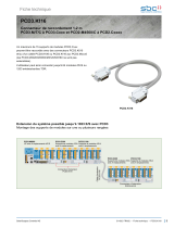 SBC PCD3.K116 Extension cable 1.2 m for module holders Fiche technique