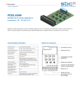 SBC PCD2.A300 Output module, 6 transistors, 2A Fiche technique