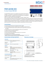 SBC PCD1.G2100-A10 E-Line S-Sries RIO 8UI Fiche technique