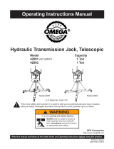 Omega Lift 42003 Manuel utilisateur