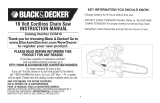 Black & Decker CCS818 Le manuel du propriétaire
