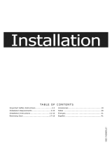 Frigidaire CFRE1001PW0 Guide d'installation