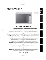 Sharp r 21 fb st Le manuel du propriétaire