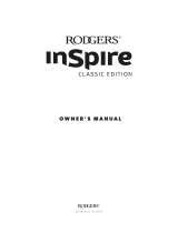 Rodgers Inspire Classic Edition Mode d'emploi