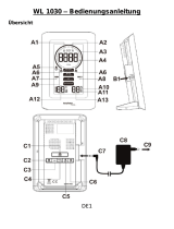 Technoline WL 1030 Manuel utilisateur