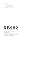 Gaggenau RB 282 Manuel utilisateur