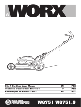 Worx WG751.3 Le manuel du propriétaire