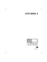 Sangean ATS-909X2 Manuel utilisateur