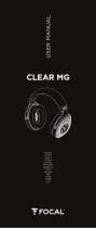 Focal Clear MG Manuel utilisateur