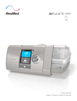 ResMed AirCurve 10 VAuto/S/ST Positive Airway Pressure Devices Manuel utilisateur