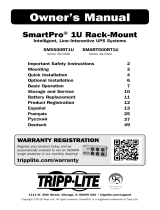 Tripp Lite SmartPro SMART500RT1U Le manuel du propriétaire