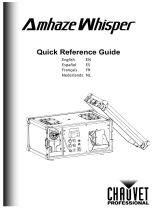Chauvet Amhaze Whisper Guide de référence