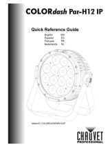 Chauvet COLORdash PAR H12IP Guide de référence