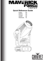 Chauvet Maverick Force 1 Spot Guide de référence