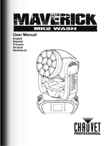 Chauvet Maverick MK2 Wash Manuel utilisateur
