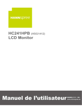 Hannspree HC 241 HPB Manuel utilisateur
