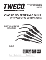 Tweco Tweco Classic No. Series MIG Guns with VELOCITY2 Manuel utilisateur