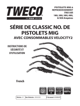 Tweco Tweco Classic No. Series MIG Guns with VELOCITY2 Manuel utilisateur