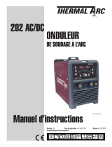 Thermal Arc 202AC/DC Inverter Arc Welding Machine Manuel utilisateur