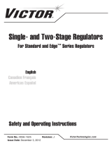 Victor Single- and Two-Stage Regulators Manuel utilisateur