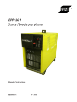 ESAB EPP-201 Plasma Power Source Manuel utilisateur