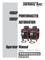 Thermal Arc 400SP 500SP Powermaster Automation Manuel utilisateur