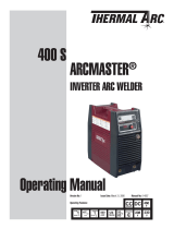 ESAB 400 S ARCMASTER® Inverter Arc Welder Manuel utilisateur