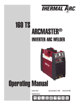 ESAB 160 TS ARCMASTER® Inverter Arc Welder Manuel utilisateur