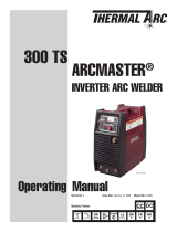 ESAB 300 TS ARCMASTER® Inverter Arc Welder Manuel utilisateur