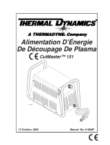 Thermal Dynamics CE CutMaster™ 151 Plasma Cutting Power Supply Manuel utilisateur