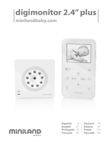 Miniland Baby digimonitor 2.4" plus Manuel utilisateur