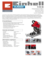 EINHELL TC-MC 355 Product Sheet