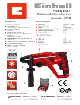 EINHELL TC-RH 800 E Product Sheet