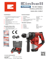 EINHELL TC-RH 900 Product Sheet