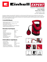 EINHELL GE-SP 3546 RB Product Sheet