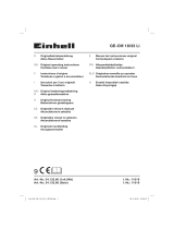 EINHELL Expert GE-CM 33 Li Kit Le manuel du propriétaire