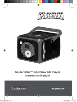 Lexibook THE AMAZING SPIDER-MAN RCD100SP Manuel utilisateur