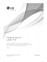 LG 32LN520B Le manuel du propriétaire