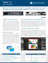 Analog way Pulse²-H Fiche technique