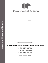 CONTINENTAL EDISON CERAF536DIX Manuel utilisateur