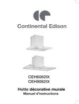 CONTINENTAL EDISON CEH6062IX Manuel utilisateur