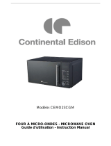 CONTINENTAL EDISON MO20IXES Manuel utilisateur