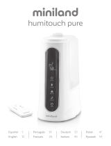 Miniland humitouch pure Manuel utilisateur