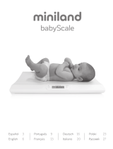 Miniland babyScale Manuel utilisateur