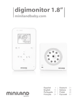 Miniland Baby digimonitor 1.8" Manuel utilisateur