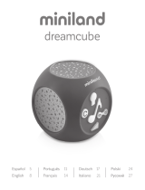Miniland dreamcube space Manuel utilisateur